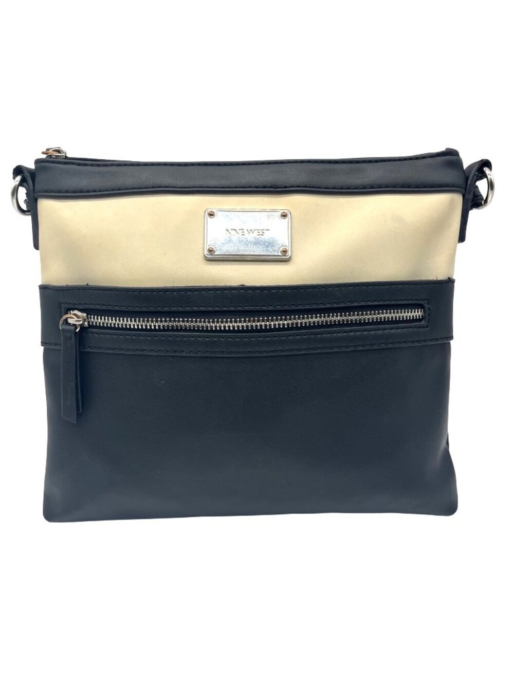 Nine West Color-block Faux Leather Crossbody Bag